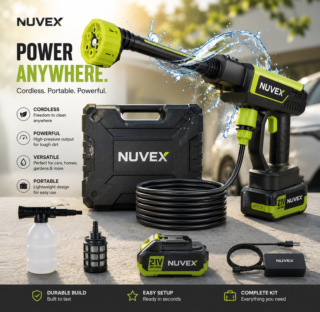NUVEX Cordless PowerWash